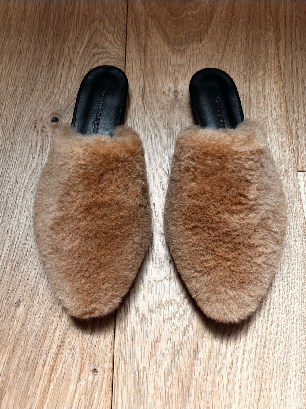 Jenni Kayne Shearling Mules- New